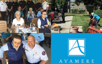 Avamere at Port Townsend Residents Enjoy Fire Fighting with EMTs