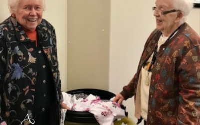 Assisted Living Residents Give Back Through Clothing Drive